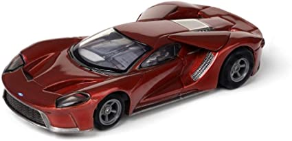 HO Ford GT (Liquid Red) Mega G+ Slot Car (AFX22030)