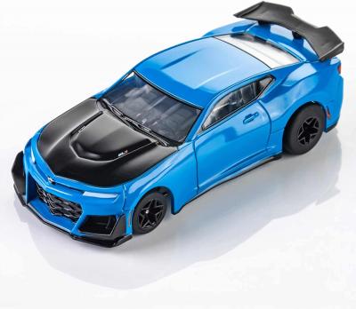 HO 2021 Camaro 1LE (Rapid Blue) Mega G+ Slot Car (AFX22079)