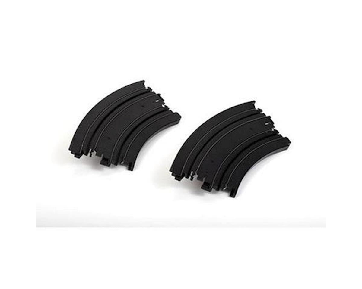 HO Slot Car Track, Curve 9" 1/8 Pair (AFX70603)