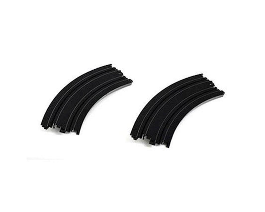 HO Slot Car Track, Curve 15" 1/8 Pair (AFX70613)