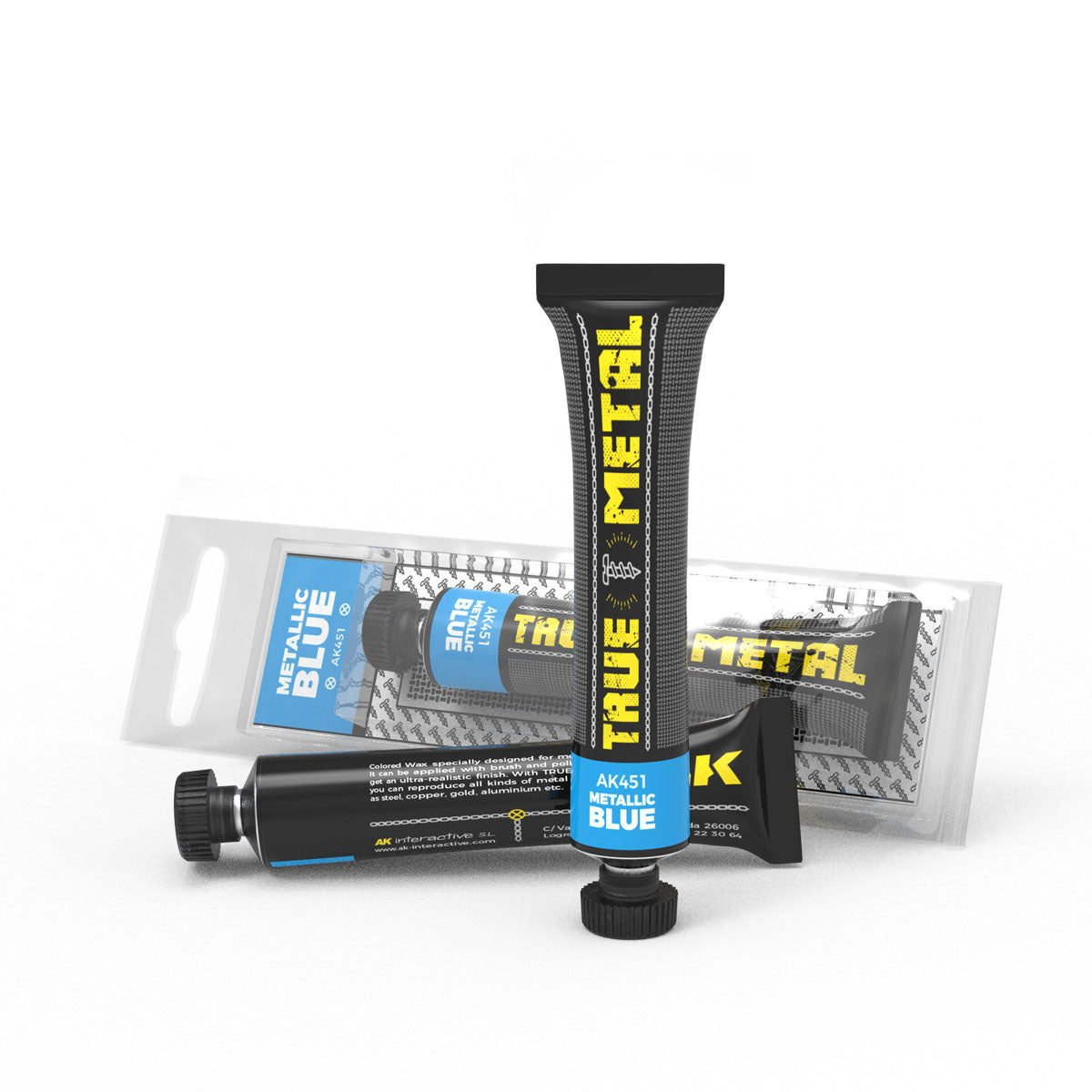 True Metal Wax Metallic Blue 20ml Tube (AKI451)