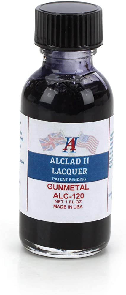 Gunmetal 1oz Lacquer (ALC120)