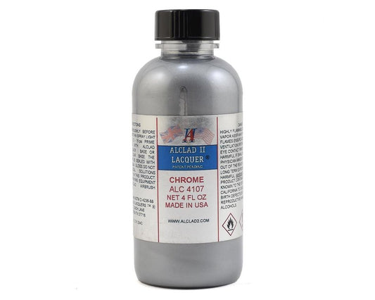 Chrome (Plastics) 4oz Lacquer (ALC4107)
