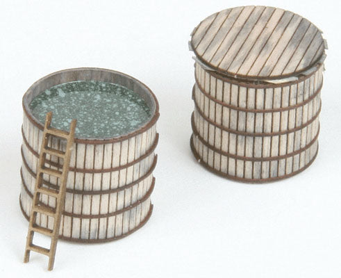N Real Wood Storage Vat Kit (4) (AMB518)