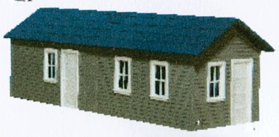 HO Long Yard Office - Kit (AMM126)