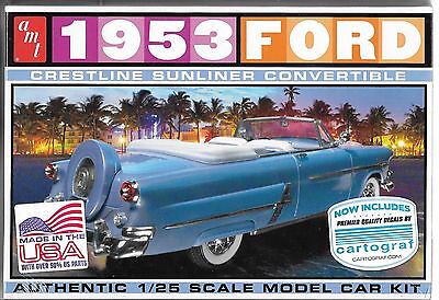 1/25 1953 Ford Convertible Plastic Model Kit (AMT1026)