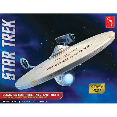 1/537 Star Trek USS Enterprise NCC-1701 Refit Plastic Model Kit (AMT1080)