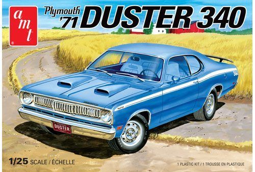 1/25 1971 Plymouth Duster 340 Plastic Model Kit (AMT1118)