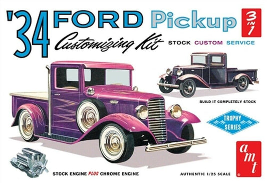 1/25 1934 Ford Pickup Plastic Model Kit (AMT1120)