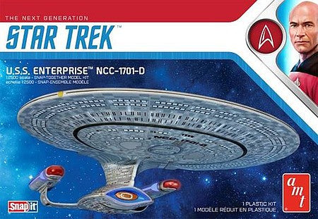 1/2500 Star Trek U.S.S. Enterprise NCC-1701-D Plastic Model Kit (AMT1126M)