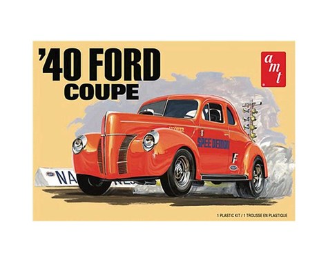 1/25 1940 Ford Coupe Plastic Model Kit (AMT1141M)