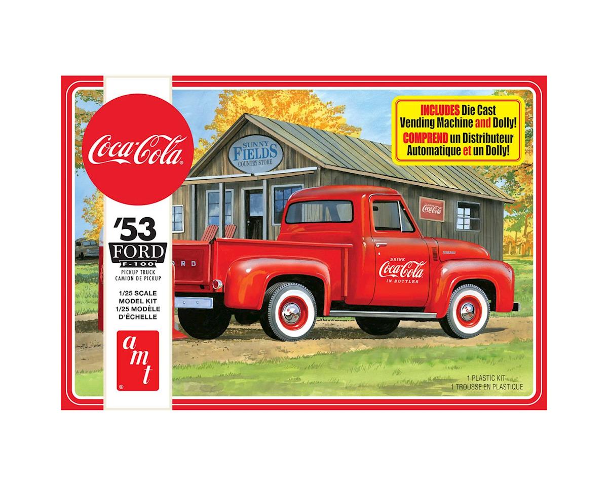 1/25 1953 Ford Pickup, Coca Cola Plastic Model Kit (AMT1144M)