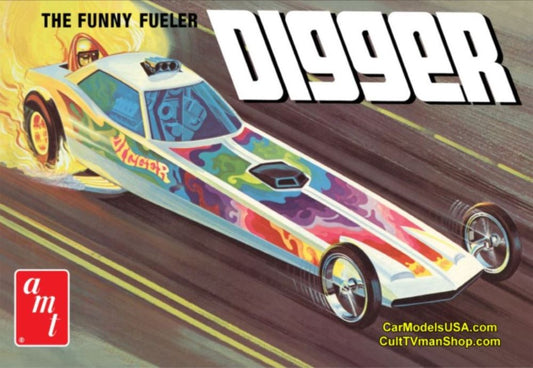 1/25 The Funny Fueler Digger Dragster (D) Plastic Model Kit (AMT1154)