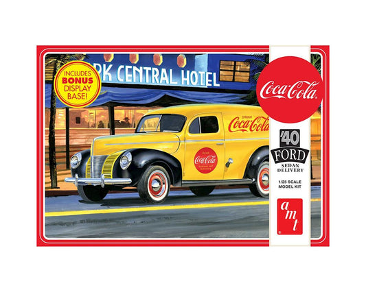 1/25 1940 Ford Sedan Delivery Coca-Cola Plastic Model Kit (AMT1161)