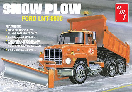 1/25 Ford LNT-8000 Snow Plow Plastic Model Kit (AMT1178)