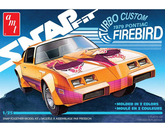 1/25 1979 Pontiac Firebird Turbo Custom Plastic Model Kit (AMT1211M)