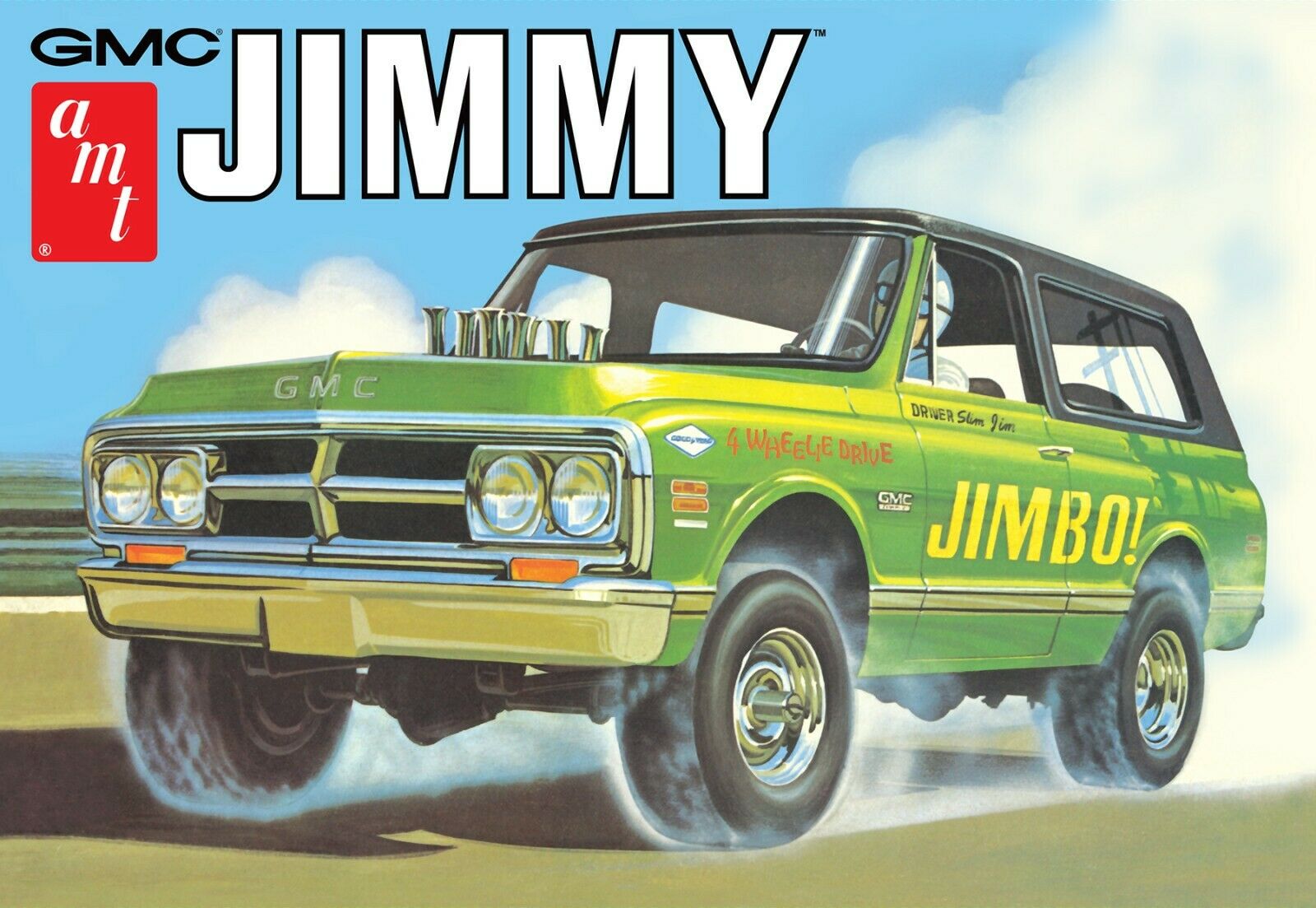 1/25 1972 GMC Jimmy Plastic Model Kit (AMT1219)