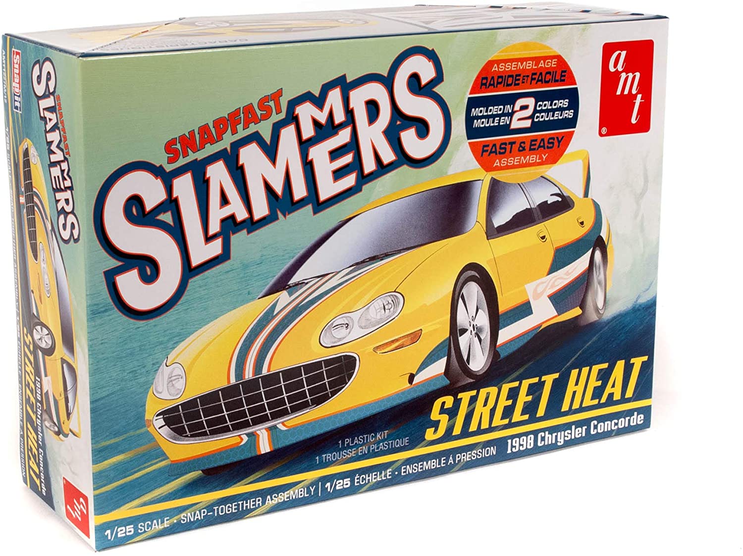 1/25 1998 Street Heat Chrysler Concorde Slammers Snap-Together Plastic Model Kit (AMT1227M)