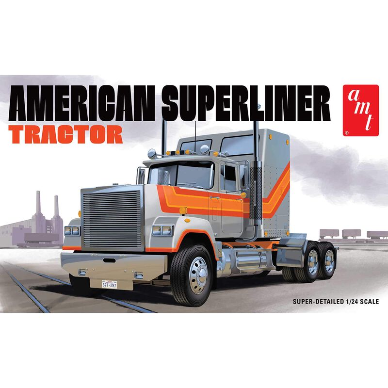 1/25 American Superliner Semi Tractor Plastic Model Kit (AMT1235)