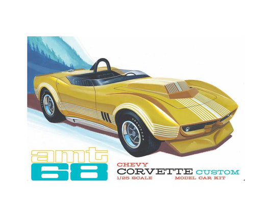 1/25 1968 Chevy Corvette Custom Plastic Model Kit (AMT1236)