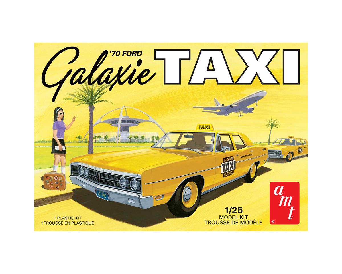 1/25 1970 Ford Galaxie Taxi Plastic Model Kit (AMT1243M)