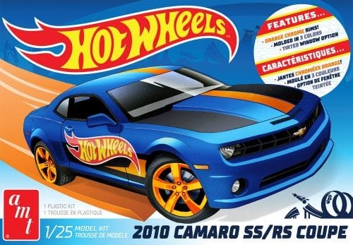 1/25 Hot Wheels 2010 Chevy Camaro SS/RS Coupe Plastic Model Kit (AMT1255M)