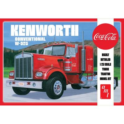 1/25 Kenworth 925 Semi Tractor Coca-Cola Plastic Model Kit (AMT1286)