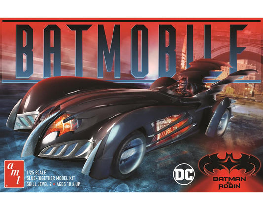 1/25 Batman & Robin Movie Batmobile Plastic Model Kit (AMT1295)