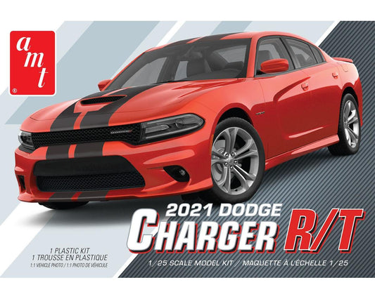 1/25 2021 Dodge Charger RT Plastic Model Kit (AMT1323M)