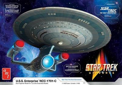 1/1400 Star Trek U.S.S. Enterprise NCC-1701-C Plastic Model Kit (AMT1332M)