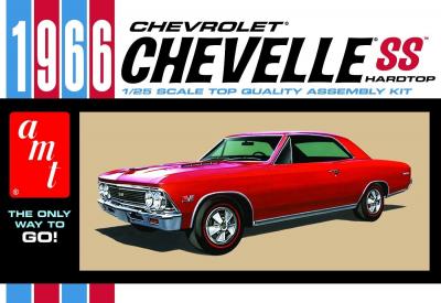 1/25 1966 Chevy Chevelle SS Plastic Model Kit (AMT1342)