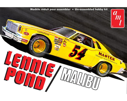 1/25 Lennie Pond 1974 Chevy Malibu Stock Car Plastic Model Kit (AMT1352)