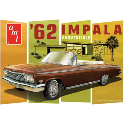 1/25 1962 Chevrolet Impala Convertible Plastic Model Kit (AMT1355M)