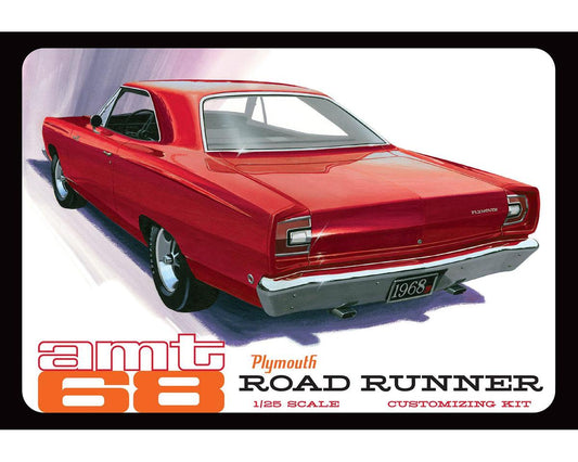 1/25 1968 Plymouth Road Runner Customizing Plastic Model Kit (AMT1363)