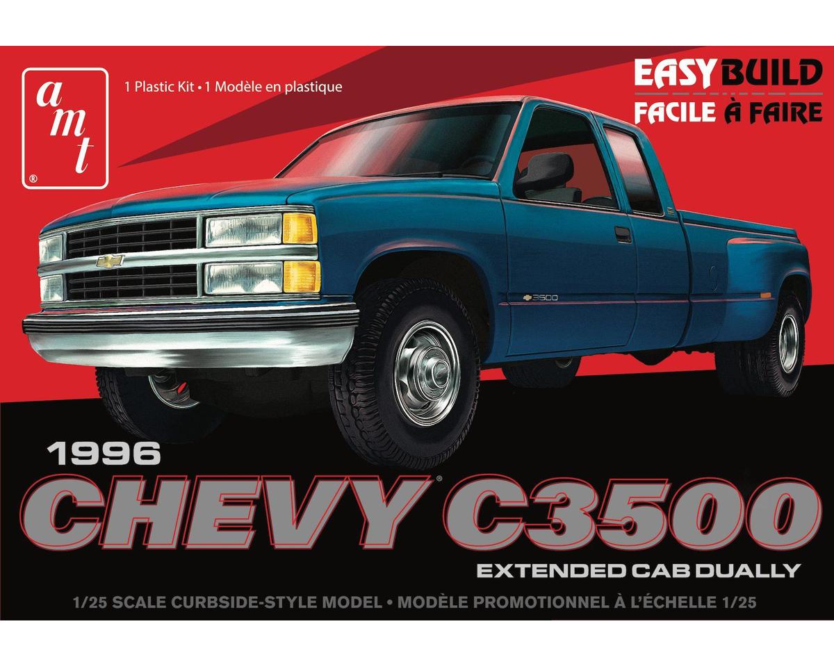 1/25 1996 Chevrolet C-3500 Dually Pickup EasyBuild Plastic Model Kit (AMT1409M)