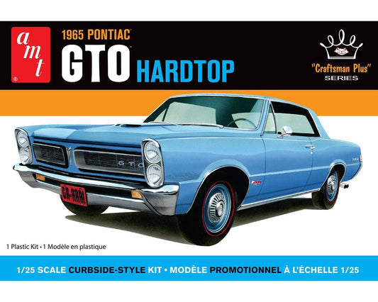 1/25 1965 Pontiac GTO Hardtop Craftsman Plus Plastic Model Kit (AMT1410M)