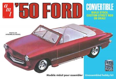 1/25 1/25 1950 Ford Convertible Street Rods Edition Plastic Model Kit (AMT1413)