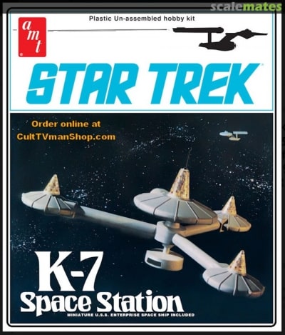 1/7600 Star Trek K-7 Space Station Plastic Model Kit (AMT1415)