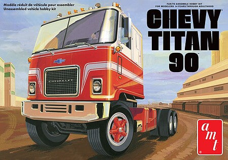 1/25 Chevy Titan 90 Truck Cab Plastic Model Kit (AMT1417)