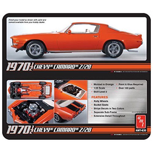 1/25 '70-1/2 Camaro Z28 Plastic Model Kit (AMT635)