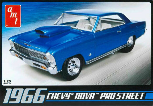 1/25 '66 Chevy Nova Pro Street Plastic Model Kit (AMT636)