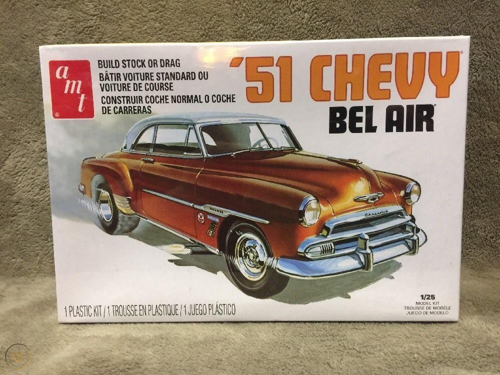 1/25 1951 Chevy Bel Air Plastic Model Kit (AMT862)