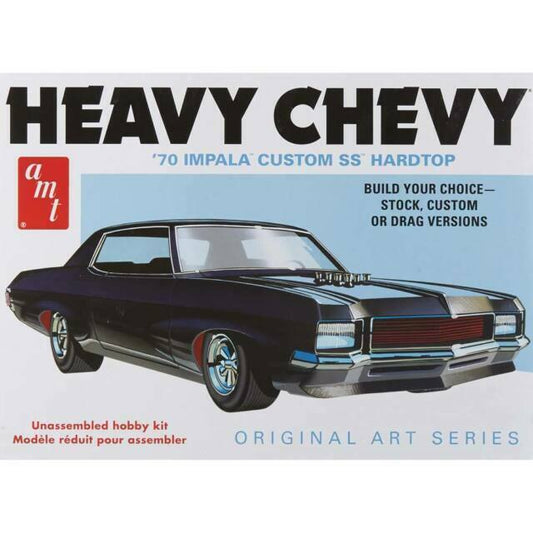 1/25 1970 Chevy Impala Heavy Chevy Plastic Model Kit (AMT895)