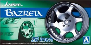 1/24 Wheel Set Kranze Barzreia 20" for Plastic Models (AOS05467)