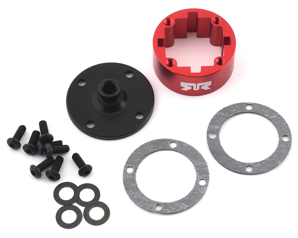 6S BLX Metal Differential Case, Red (ARA220050)