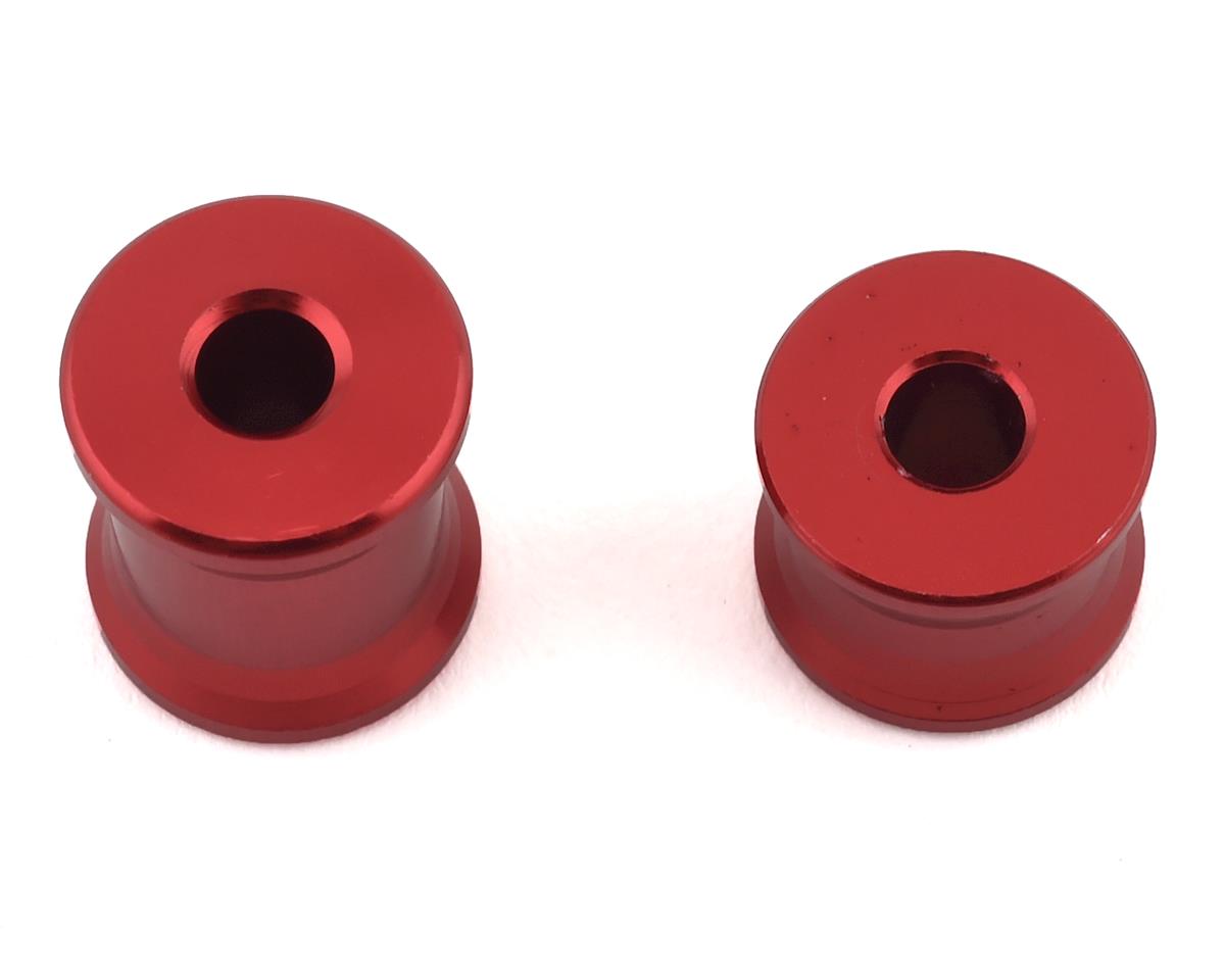 Aluminum Chassis Brace Spacer Set Red (ARA320569)