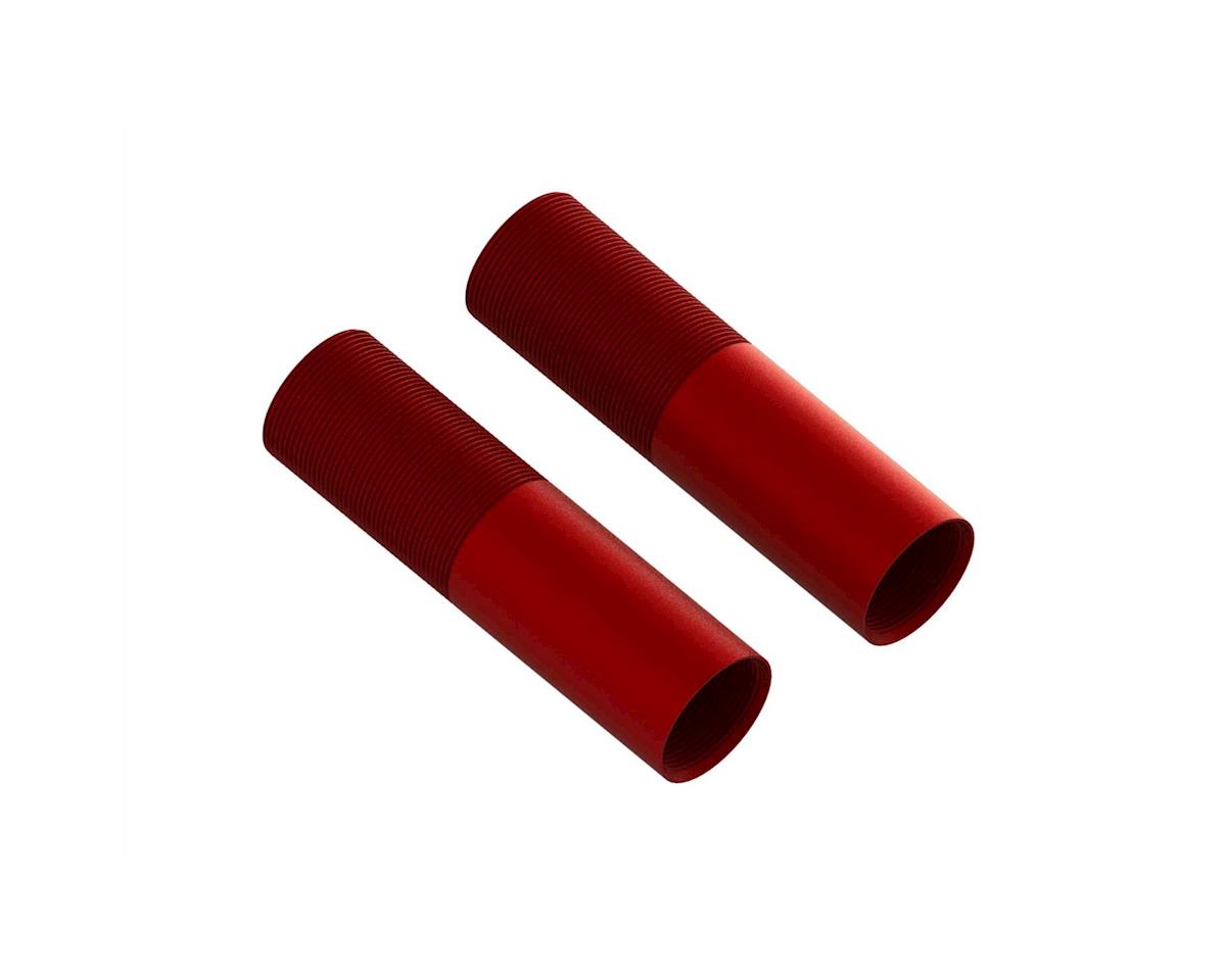 Aluminum Shock Body 24x88mm (Red) (2) (ARA330577)