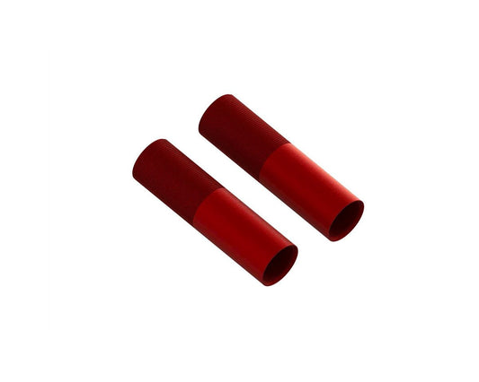 Aluminum Shock Body 24x83mm (Red) (2) (ARA330578)