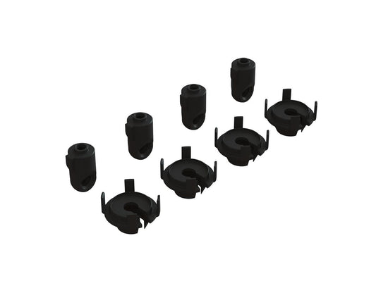 Shock Rod End and Spring Perch Set (4 Shocks) (ARA330740)