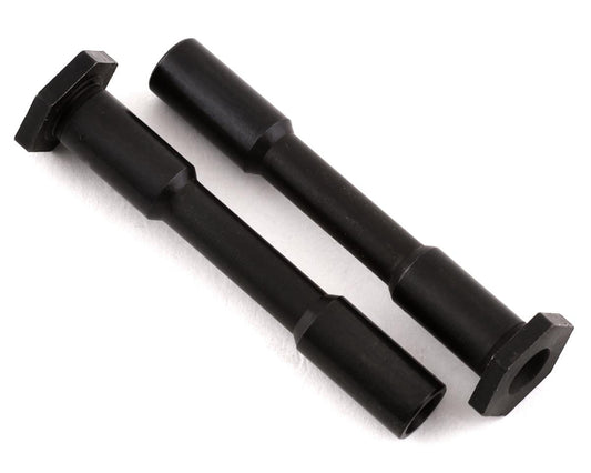 Steel Steering Post 6x42mm Black (2) (ARA340186)